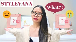 STYLEVANA MYSTERY MASK LUCKY BAGS X 2 UNBOXING – WHAT IS THIS?!...I DON’T FEEL LUCKY!... #STYLEVANA