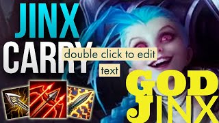 GOD JINX - Jinx Montage #4 - League of Legends