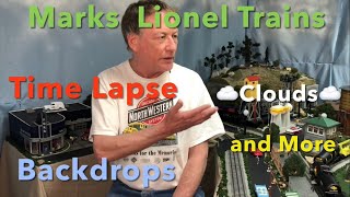 Marks Lionel Trains Backdrops, Clouds, Time Lapse Demolition