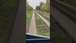 On bored Stagecoach East 13902 - BU69 XYA approaching the Guided busway