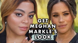 DOING MY MAKEUP LIKE MEGHAN MARKLE'S OPRAH INTERVIEW | ELROSADDICTION