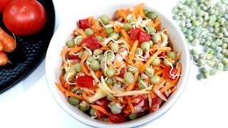 Sprouts Salad Recipe in tamil|Diet Recipe|Pattani Sprouts Salad|Healthy Recipe|Avudai Yummy Recipes