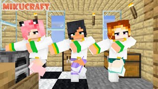 toca toca god aphmau, kim and kawaii chan - minecraft animation #shortsviral