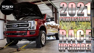 21 POWERSTROKE 550+RWHP AT 30 PSI !!