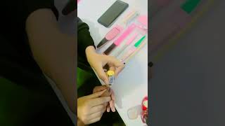 Nail polish nail polish kese lagaye nail art designs 🌼 #youtubeshort #short