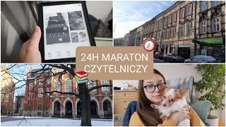 24H FERIOWY MARATON CZYTELNICZY - READING VLOG