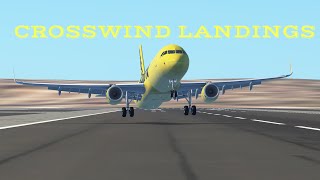 CROSSWIND LANDINGS | GO AROUNDS | AND AIR SHOW 737,717,A321...