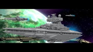 Lego Star Wars Star Destroyer Hyperspace Test - Stop Motion