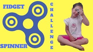 FIDGET SPINNER CHALLENGE!!! Sfida! surprise egg toys! premio sorpresa!