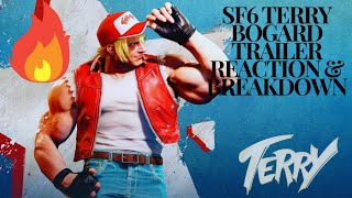 SF6 Terry Bogard Trailer Reacton & Breakdown