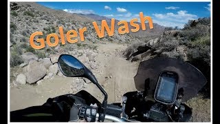 Pretty tough ride : Goler Wash 2017