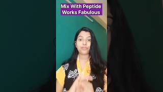 Which Serum You Can Mix With Multipeptide?? 🤔 #skincare #shorts #peptides #youtubeshorts