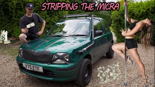 We Strip The K11 Nissan Micra