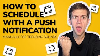 How to Schedule Reels and TikToks with Trending Sounds! 🤳