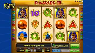 Spin City - Игровой автомат Ramses II (Рамзес 2)