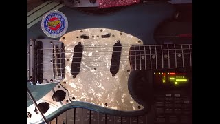 ALM Busy Circuits Squid Fender Mustang fuzz guitar and Moose Effects processed drum sampler