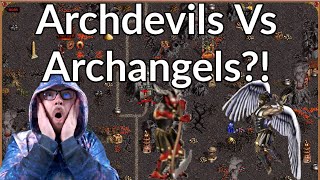 Archdevils VS Archangels?! || Heroes 3 Inferno Gameplay || Jebus Cross || Alex_The_Magician