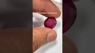 Natural Ruby with certificate contact #7829237272 #ruby #naturalgems#cod #manik #72premiumgemstones