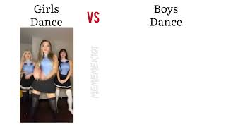 girls dance vs boys dance