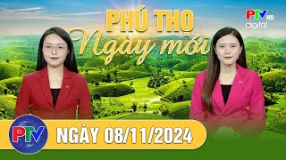 Phú Thọ ngày mới ngày 8/11/2024 | Phú Thọ ngày mới