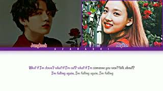 Jungkook (BTS) & Nayeon (TWICE) - "Falling" [color coded lyrics] Mix by @HOPEE!