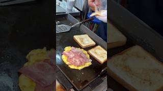 Bacon Egg Cheese Toast | The Best Korean Street Food #shorts