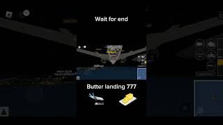 Butter landing Boeing 777-300 ER #youtubeshorts #aviation #butterlanding