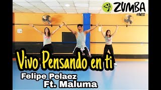 Pensando en ti - Felipe Pelaez Ft. Maluma/ Choreography / Zumba / Carlos el Safary