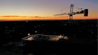 Final Concrete Pour at Baptist Health Care's New Campus in Pensacola, Florida