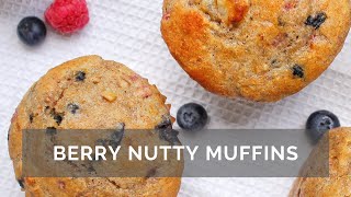 Very Berry Nutty Muffins