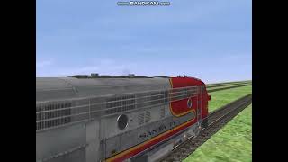 ATSF F7 vs Di3a vs MX vs MY class Mega Racing Trainz