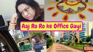 A Day in my Life Working From Office in Bangalore | The Traffic is Crazy|  Bangalore Lifestyle Vlogs