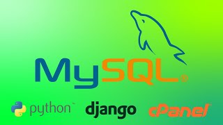 MySQL Database with Django Project Hosted in cPanel without Terminal | Create Superuser Single Line