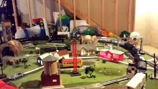 My O gauge Lionel layout