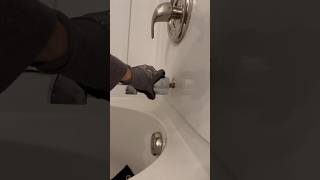 Tub Spout Causes Massive Leak! #plumbing #shorts