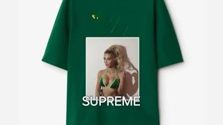 KimK #files . @Supreme #gemrock tees and @TiffanyandCo #ice stones for @artbasel 2024.