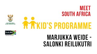 KID'S PROGRAMME - THE HAIR FAIR - MARJUKKA WEIDE READING OF SALONKI REILUKUTRI