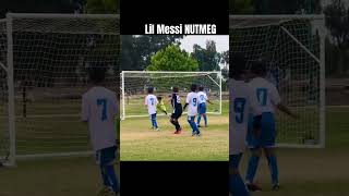 Lil Messi NUTMEG GOAL ⚽️ #messi #soccer #football