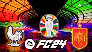 EA SPORTS FC 24: SPAIN vs FRANCE (EURO 2024 SEMIFINAL) (PS5)