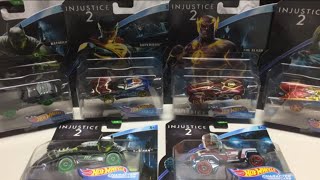 Hot Wheels Injustice 2 - DC - Marvel Character Cars