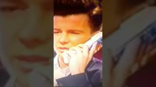 Rick astley doing a phone in on going live