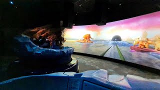 Ice Age: Expedition Thin Ice - Trackless Dark Ride POV - Genting SkyWorlds Theme Park Malaysia