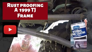 1999 TJ Frame rust proofing! Fix it right