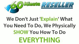 Best training to launch a reseller product - 60 Minute Reseller