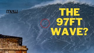 The 97ft Wave? Vinicius dos Santos Surfs Nazare Feb 25 2022