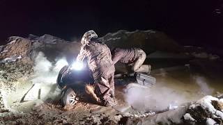 How much the quads atv machine will withstand quads crazy driver in mud ice