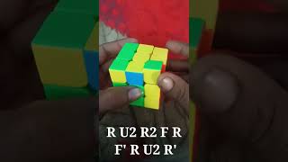 OLL 35 algorithm and finger trick Rubik's cube