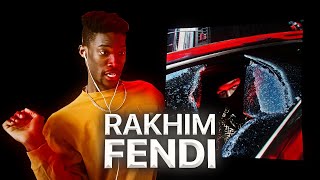 ИНОСТРАНЕЦ СЛУШАЕТ: RAKHIM - FENDI / РЕАКЦИЯ