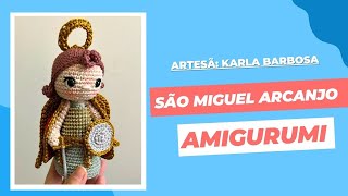 Como Fazer São Miguel Arcanjo em Amigurumi