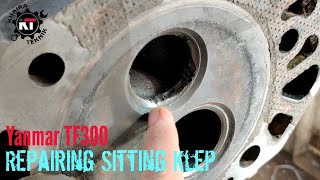 Reparasi Sitting Klep Mesin Diesel || Yanmar TF300